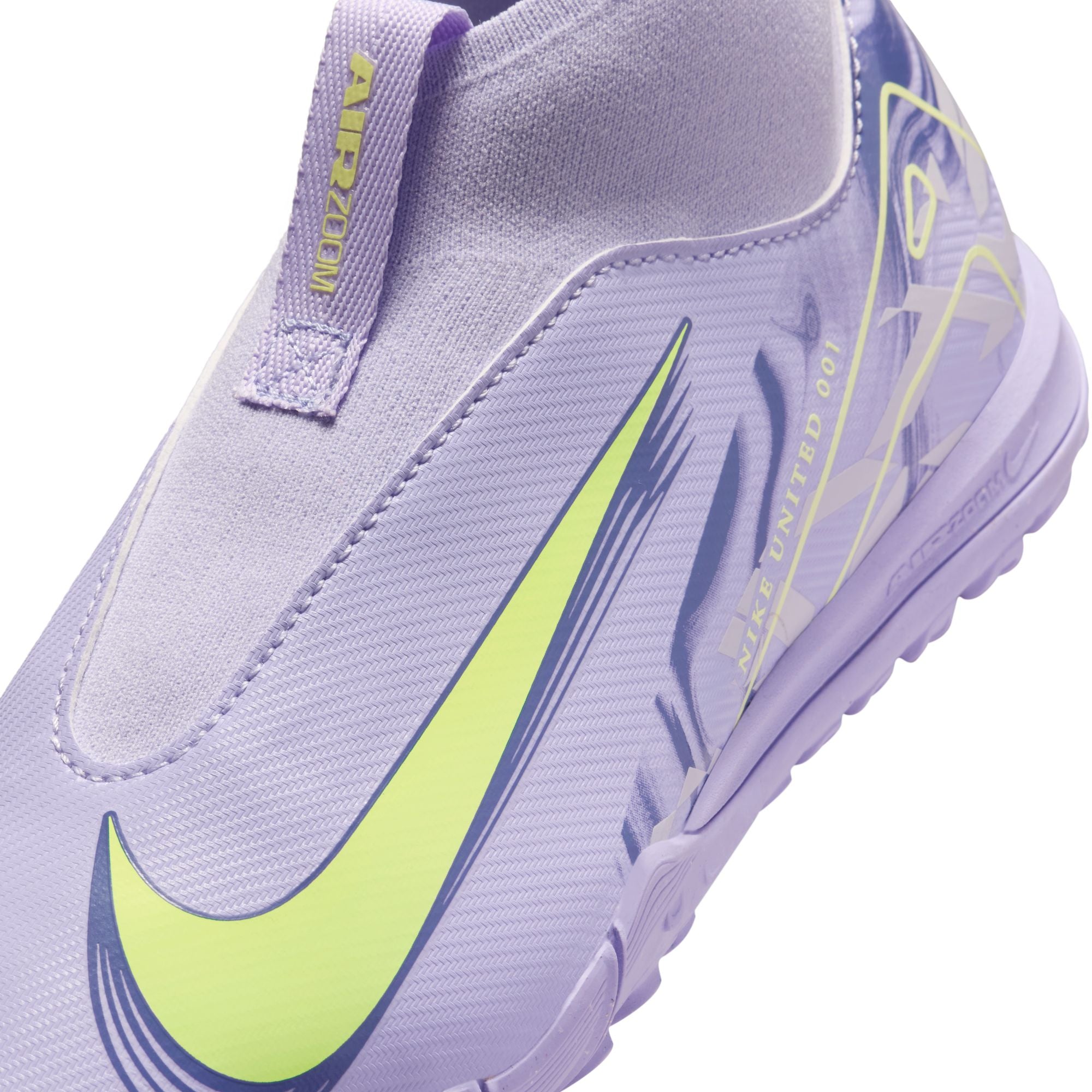 Nike United Jr. Mercurial Superfly 10 Academy Big Kids' TF High-Top Soccer Shoes