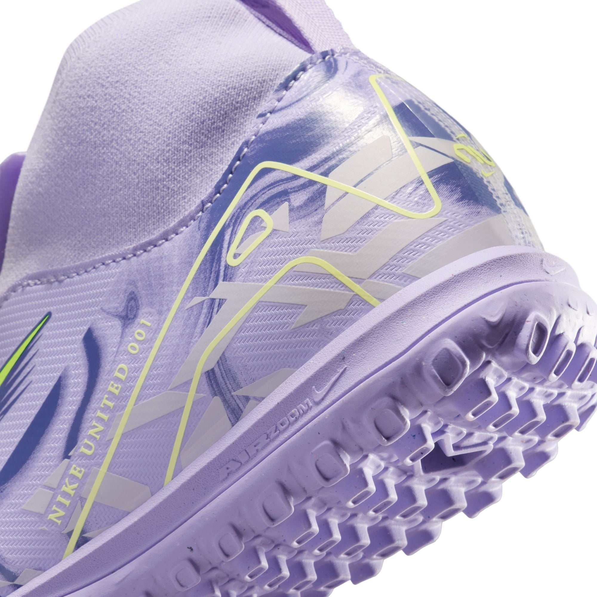 Nike United Jr. Mercurial Superfly 10 Academy Big Kids' TF High-Top Soccer Shoes