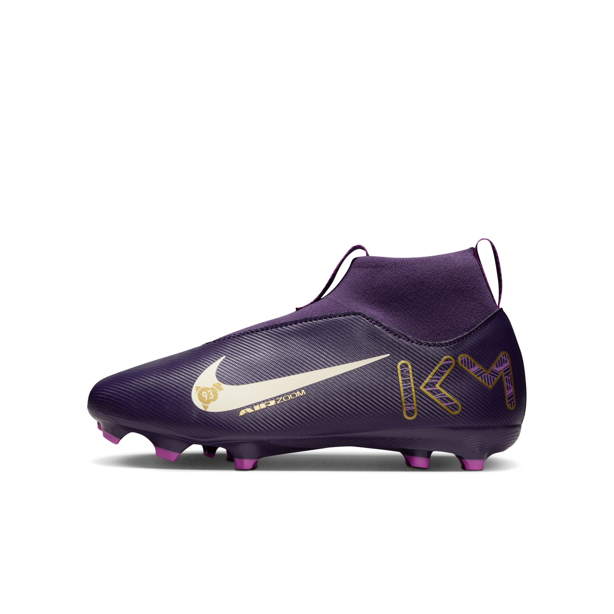 Nike Jr. Mercurial Superfly 10 Academy "Kylian Mbappé" Little/Big Kids' MG High-Top Soccer Cleats