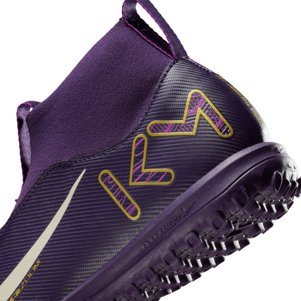 Nike Jr. Mercurial Superfly 10 Academy "Kylian Mbappé" Big Kids' TF High-Top Soccer Shoes