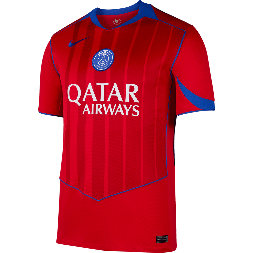 NIKE PSG 2025/26 STADIUM THIRD MEN'S DRI-FIT TOTAL 90 SOCCER REPLICA JERSEY