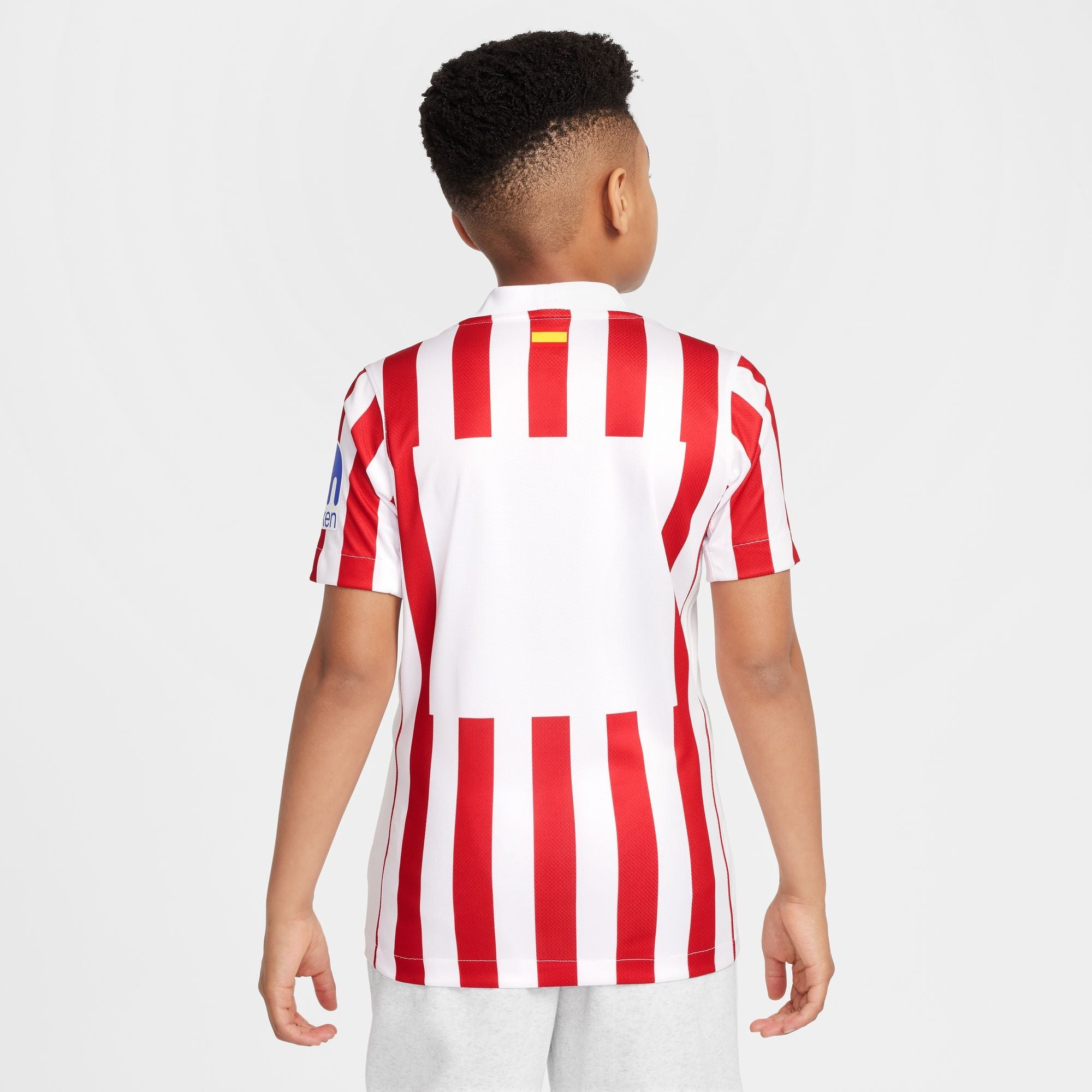 Nike Atlético Madrid 2025/26 Stadium Home Big Kids' Dri-FIT Soccer Replica Jersey