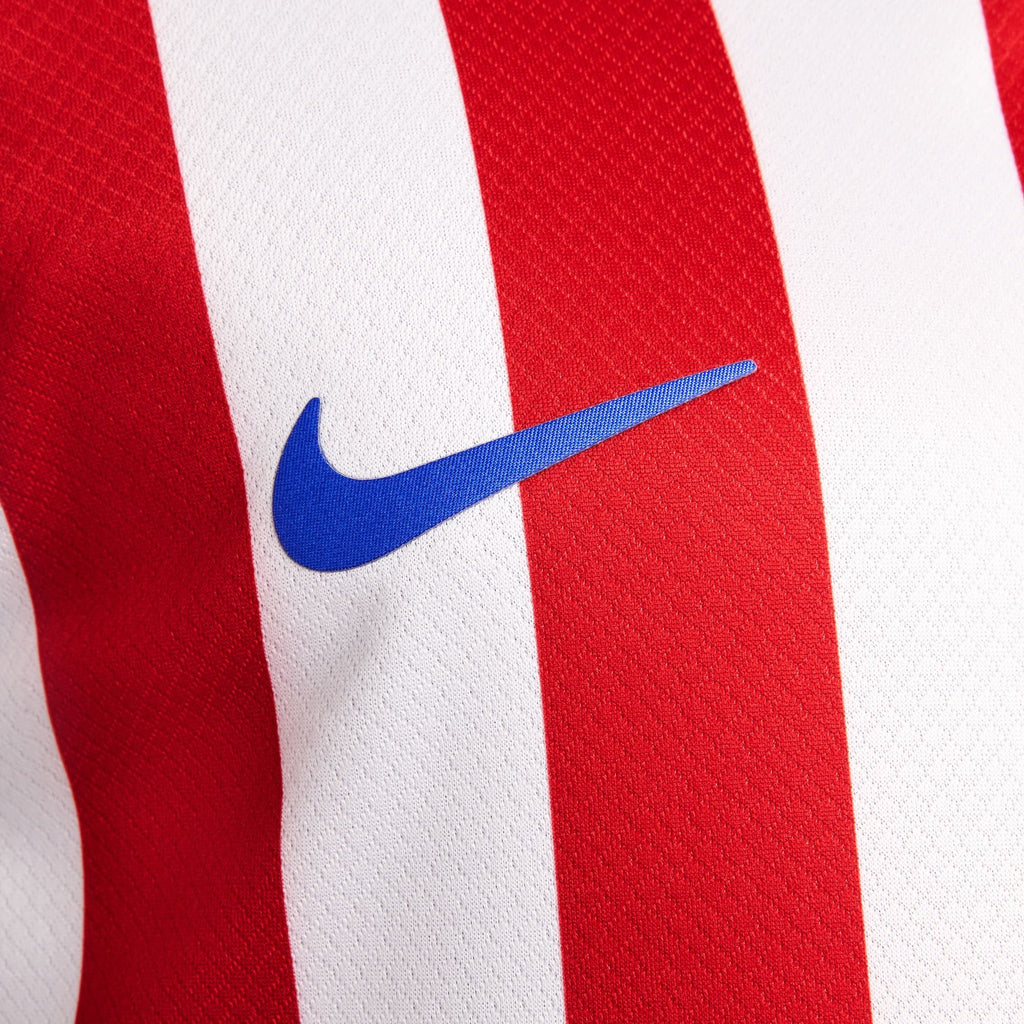 Nike Atlético Madrid 2025/26 Stadium Home Big Kids' Dri-FIT Soccer Replica Jersey