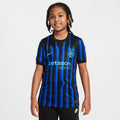 Nike Inter Milan 2025/26 Stadium Home Big Kids' Dri-FIT Soccer Replica Jersey