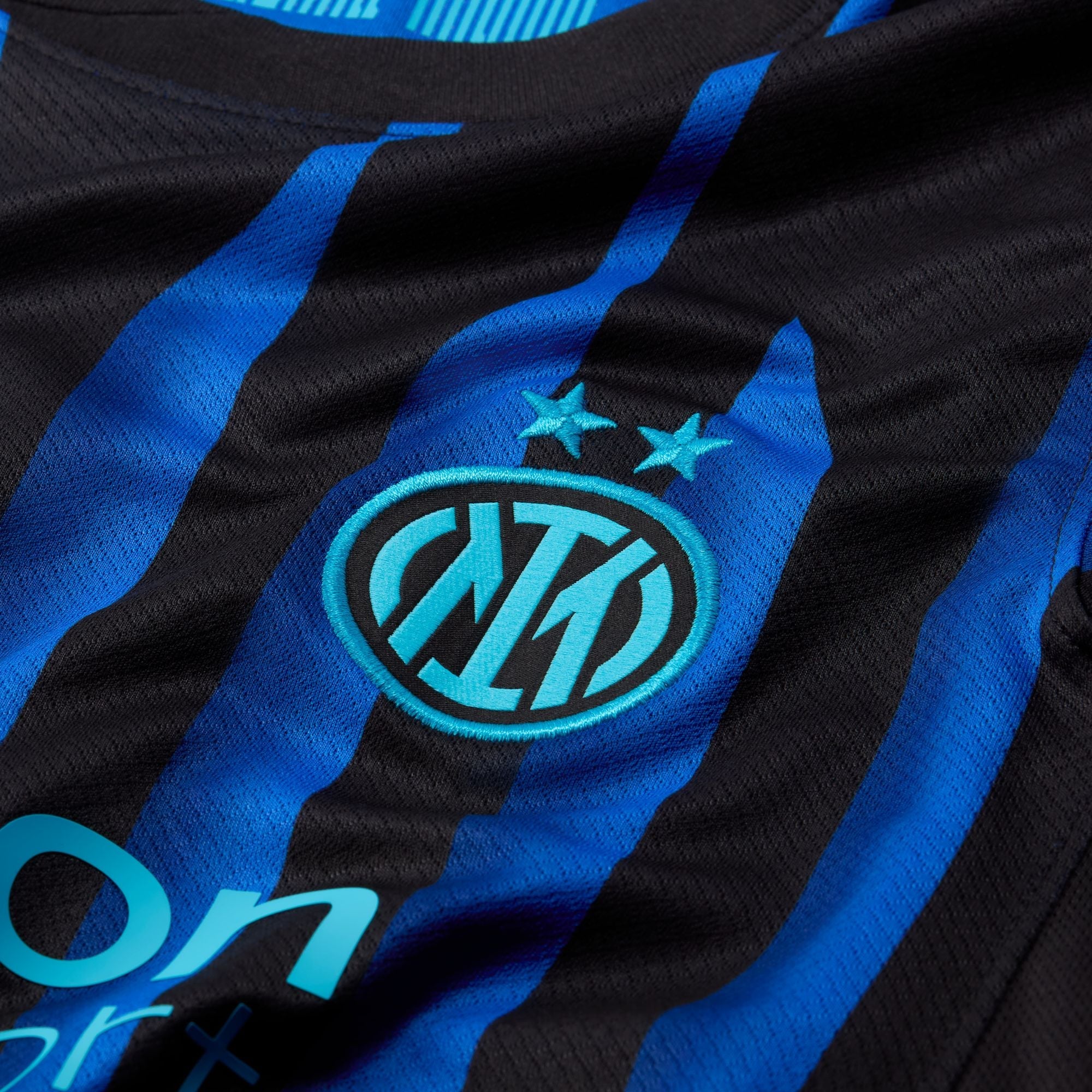 Nike Inter Milan 2025/26 Stadium Home Big Kids' Dri-FIT Soccer Replica Jersey