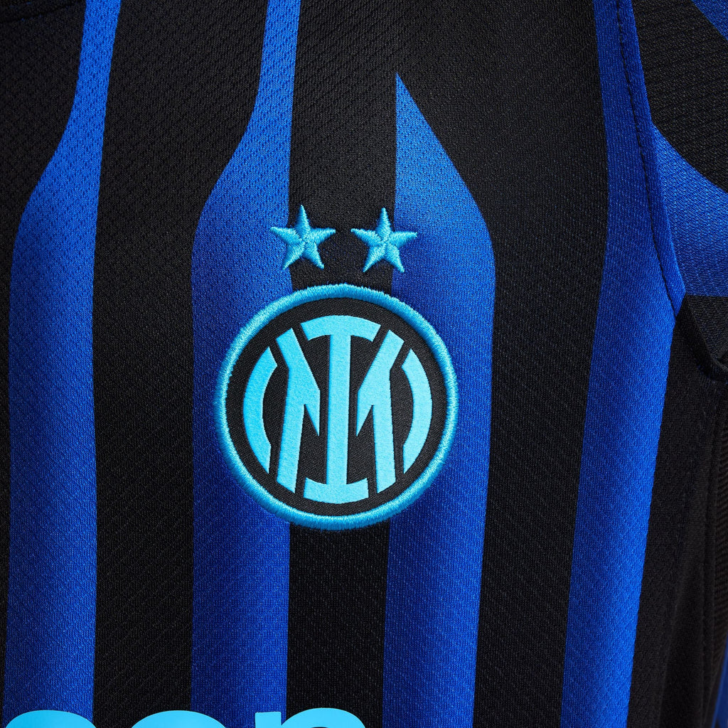 Nike Inter Milan 2025/26 Stadium Home Big Kids' Dri-FIT Soccer Replica Jersey