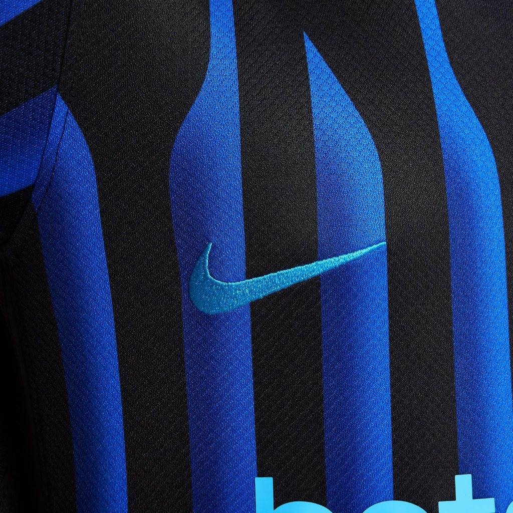 Nike Inter Milan 2025/26 Stadium Home Big Kids' Dri-FIT Soccer Replica Jersey