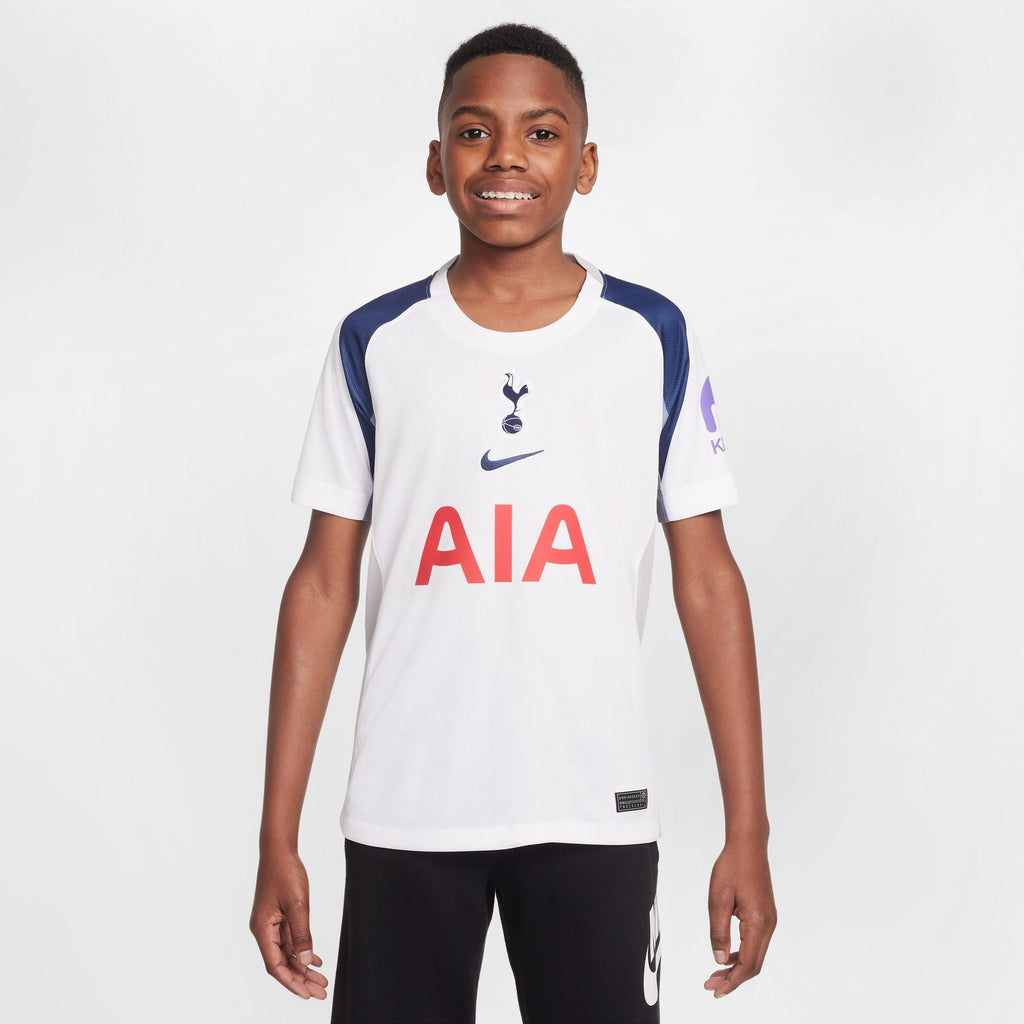 Nike Tottenham Hotspur 2025/26 Stadium Home Big Kids' Dri-FIT Soccer Replica Jersey