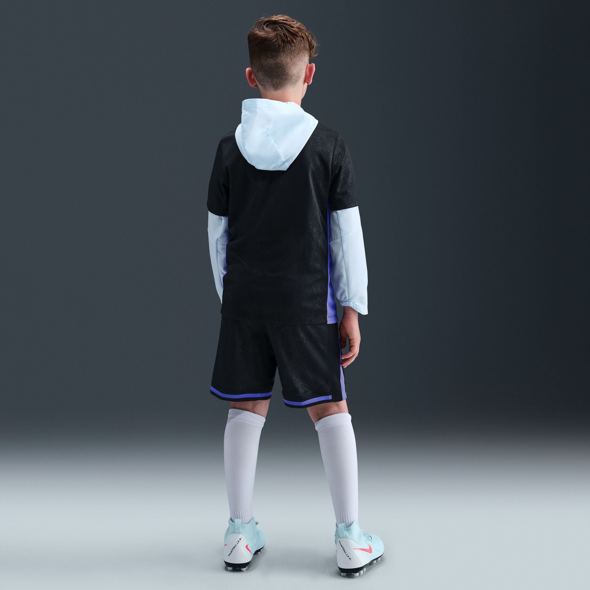 Nike Kobe Bryant FC Barcelona 2025/26 Stadium Away Big Kids' Dri-FIT Soccer Replica Shorts