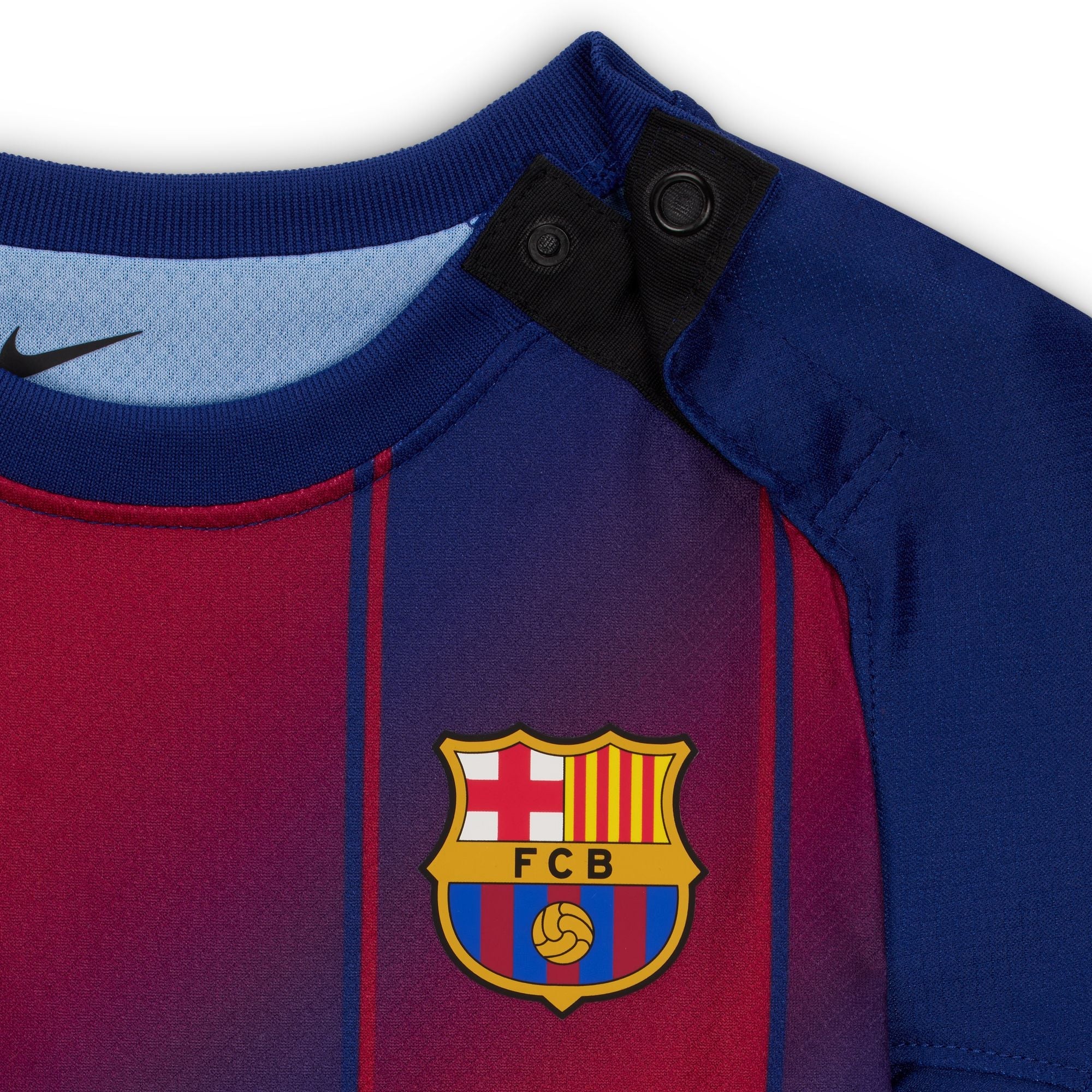 Nike FC Barcelona 2025/26 Stadium Home Baby/Toddler Soccer Replica 3-Piece Kit