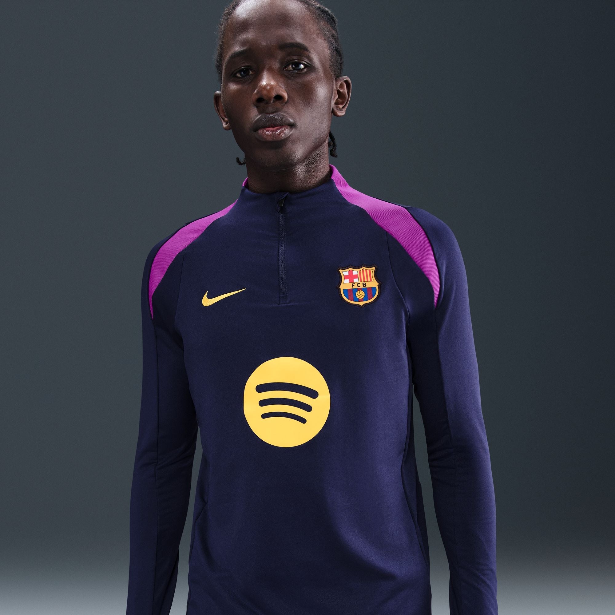Nike FC Barcelona Strike Men's Dri-FIT Soccer Drill Top