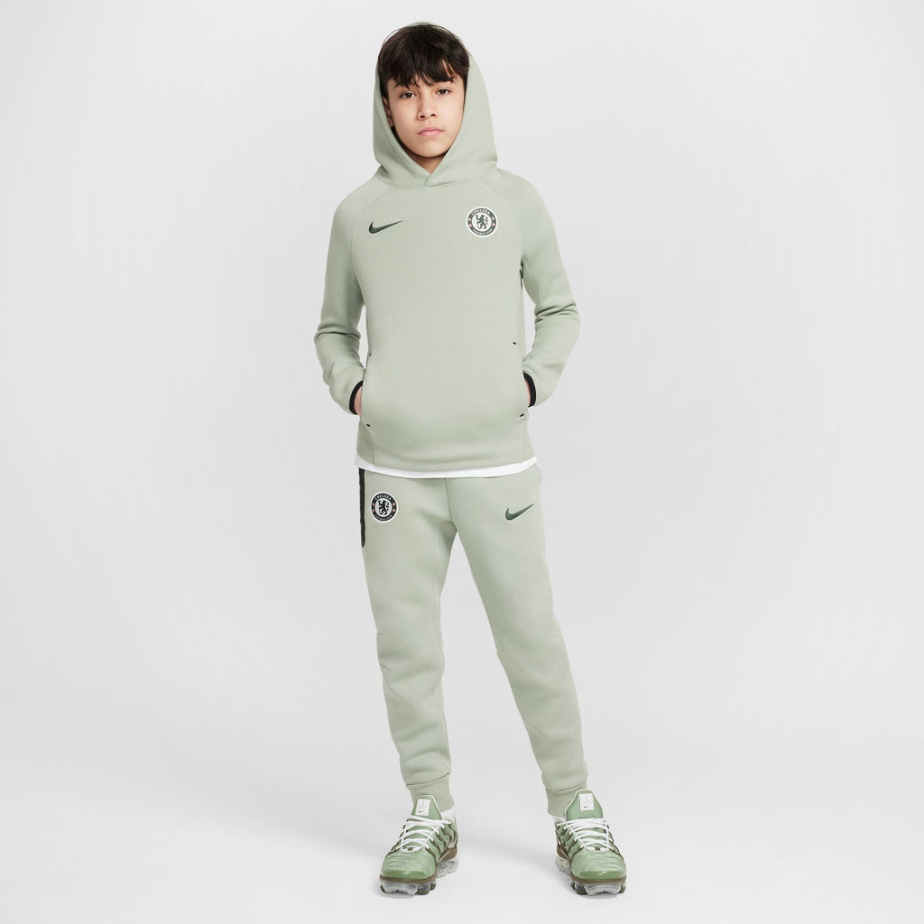 Nike Chelsea FC Tech Big Kids' (Boys') Soccer Fleece Pullover Hoodie