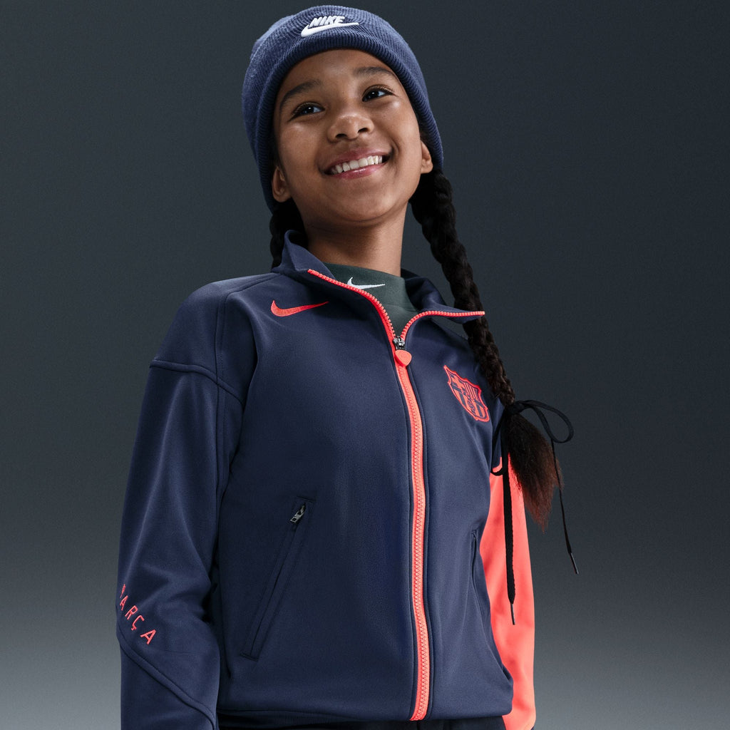 FC Barcelona Academy Pro Third Big Kids' Nike Dri-FIT Total 90 Soccer Anthem Jacket