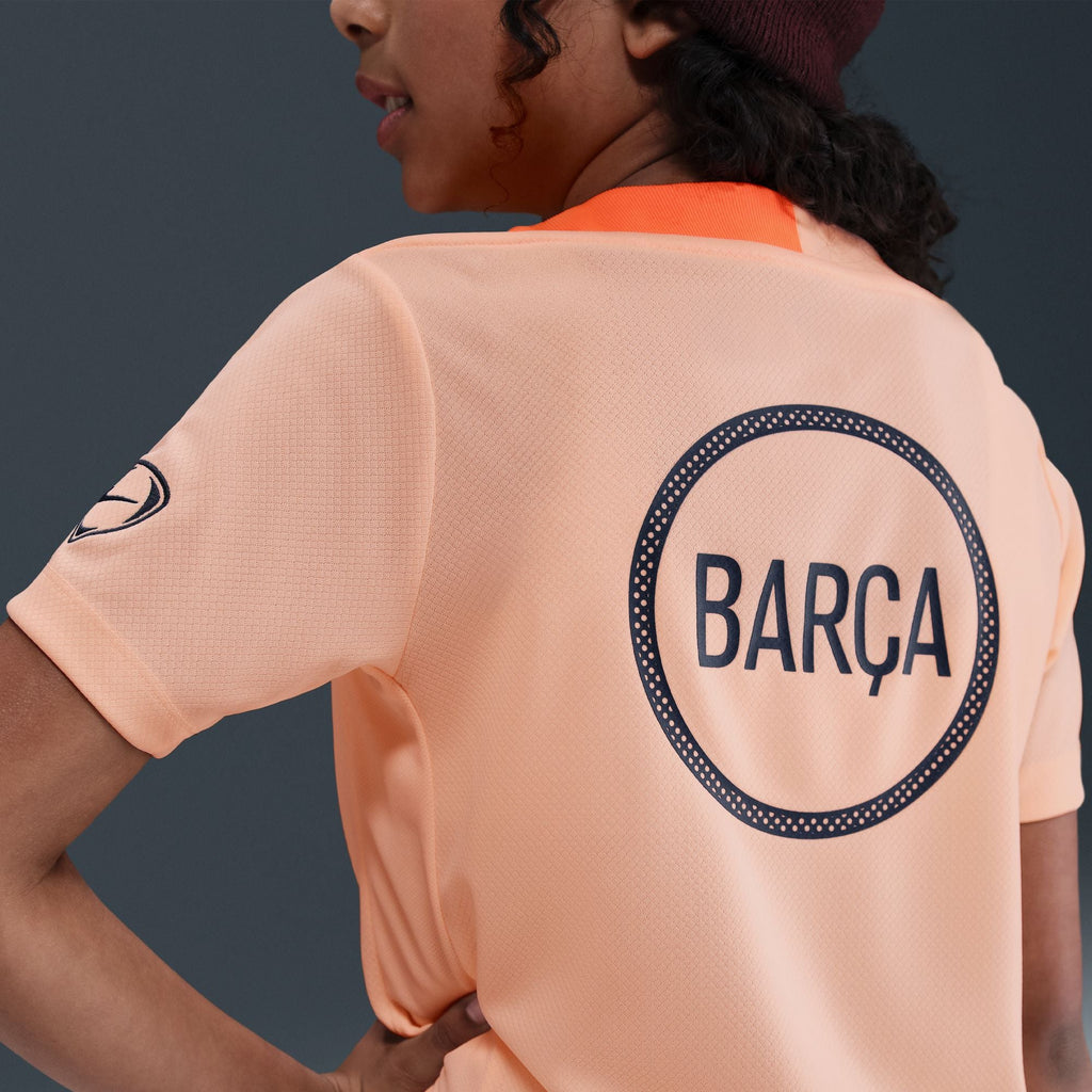 Nike FC Barcelona Strike Third Big Kids' Dri-FIT Total 90 Soccer Knit Top
