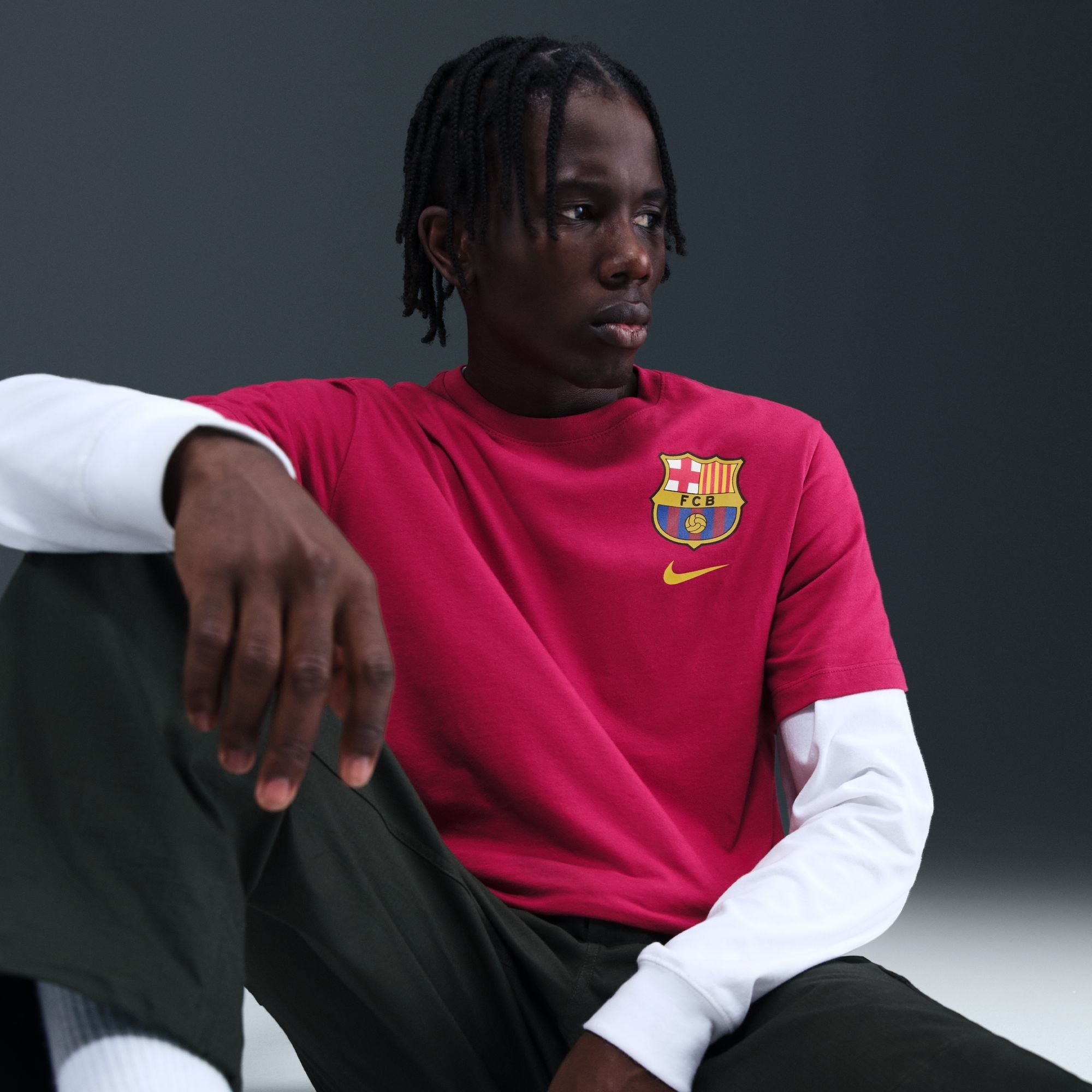 Nike FC Barcelona Men's Soccer T-Shirt