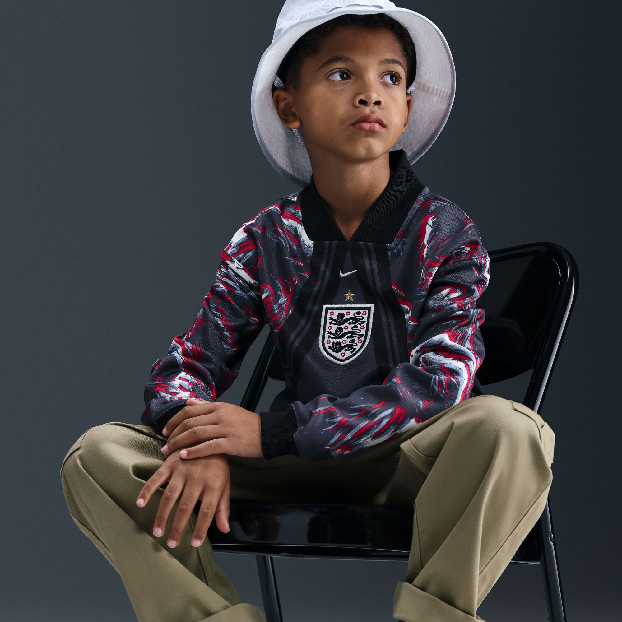Nike England Hollywood Keeper Youth Jersey