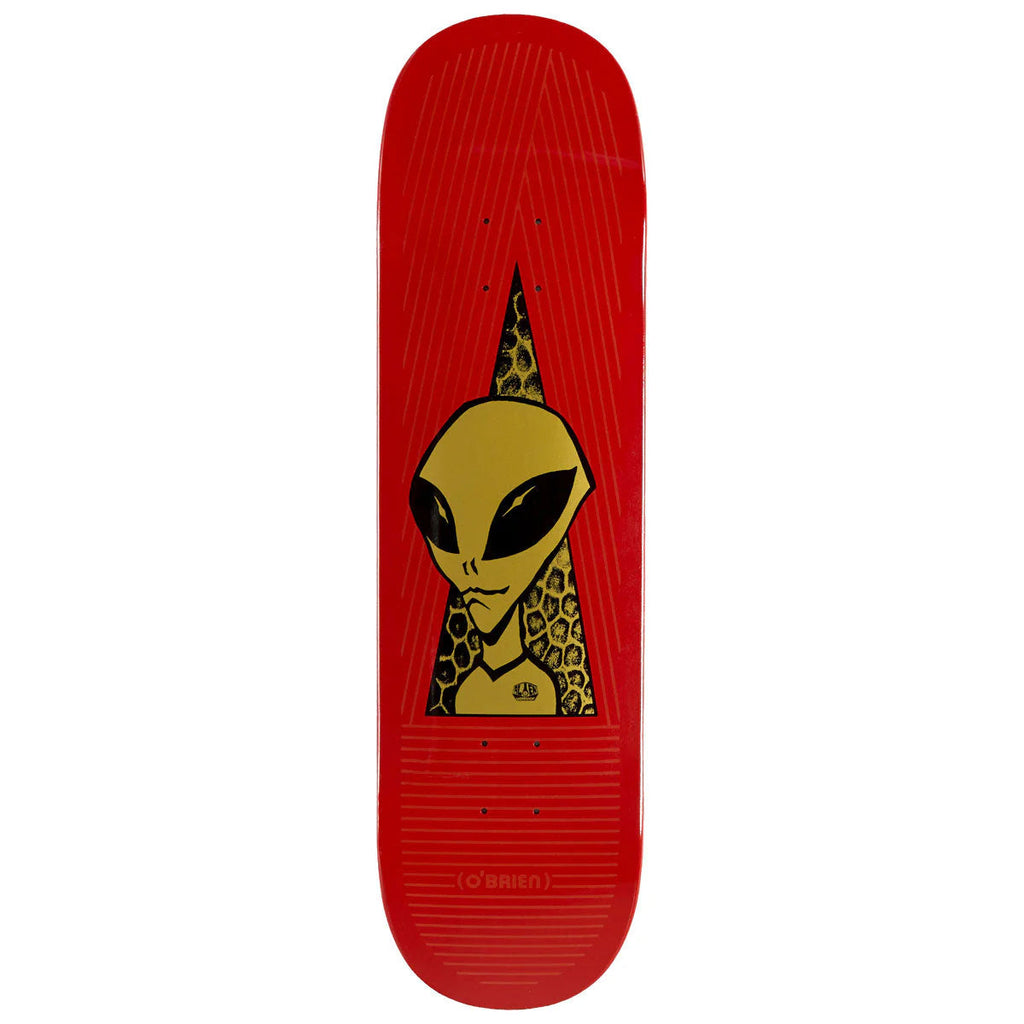 Alien Workshop Skateboard Deck Joey Obrien Visitor Gold 8.5" x 32.25"