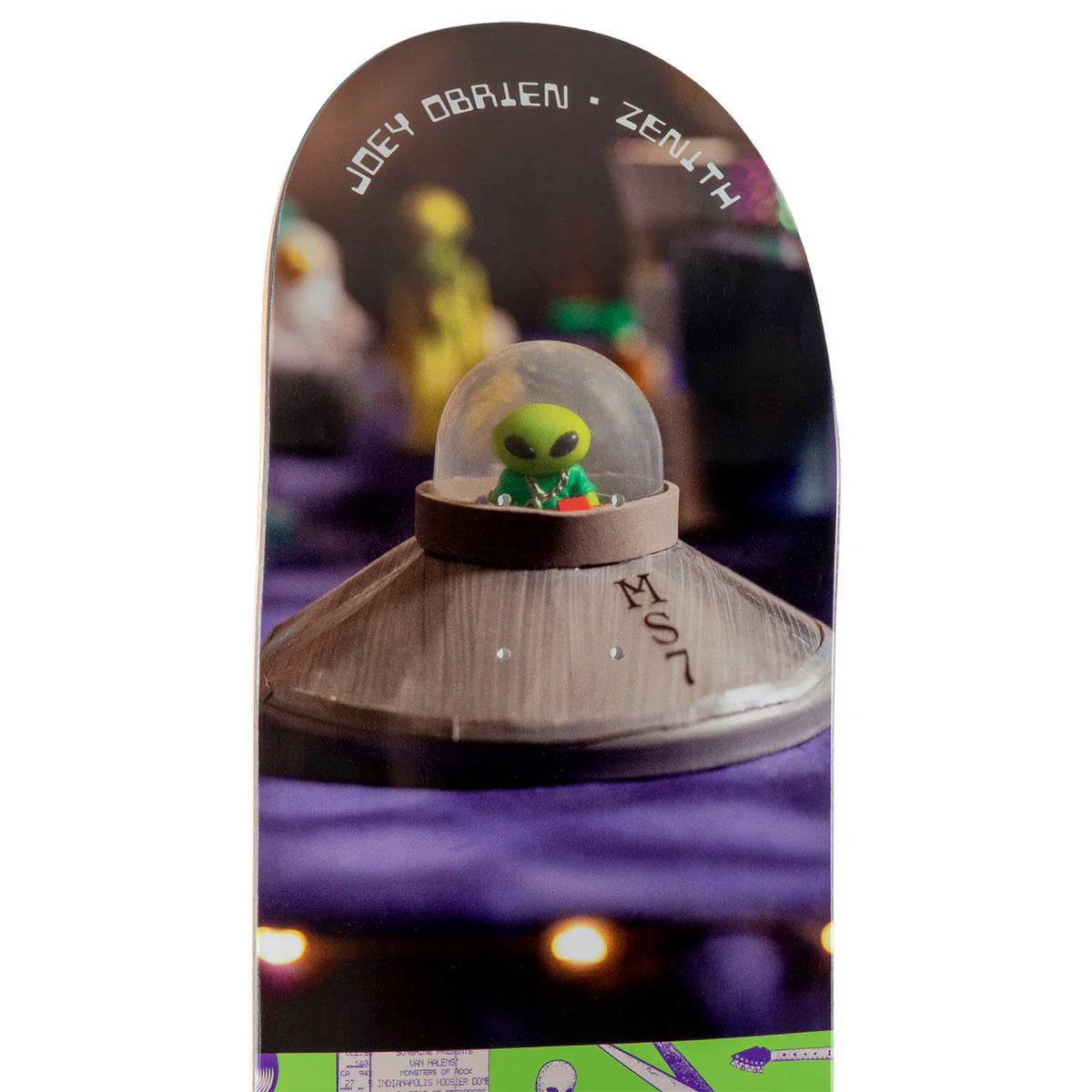 Alien Workshop Skateboard Deck O'Brien Zenith Green 8.375" x 32.125"
