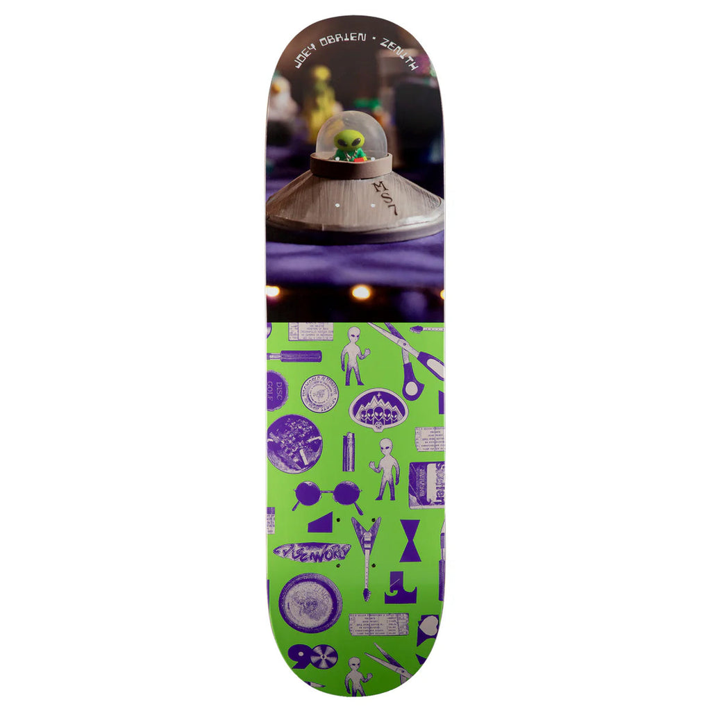 Alien Workshop Skateboard Deck O'Brien Zenith Green 8.375" x 32.125"