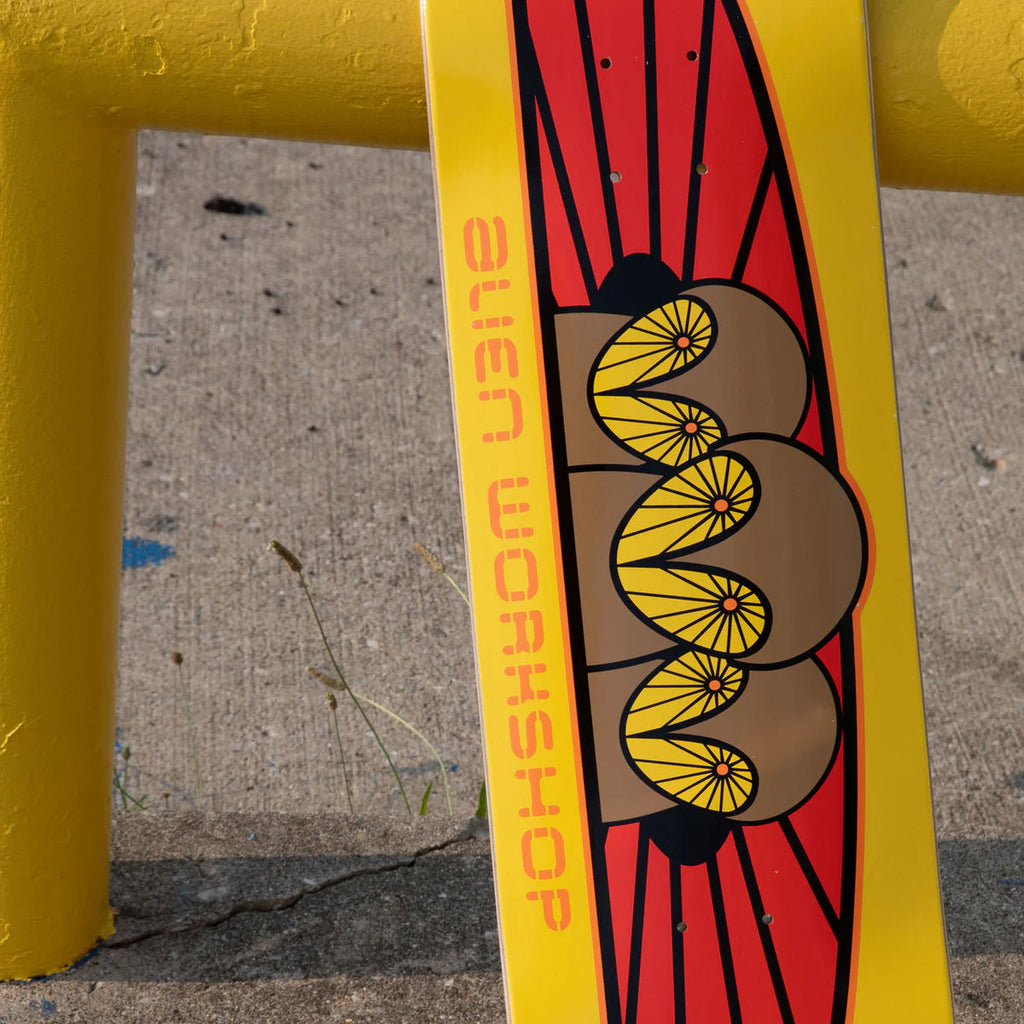 Alien Workshop Skateboard Deck Owliad Yellow 8.5" x 32.5"