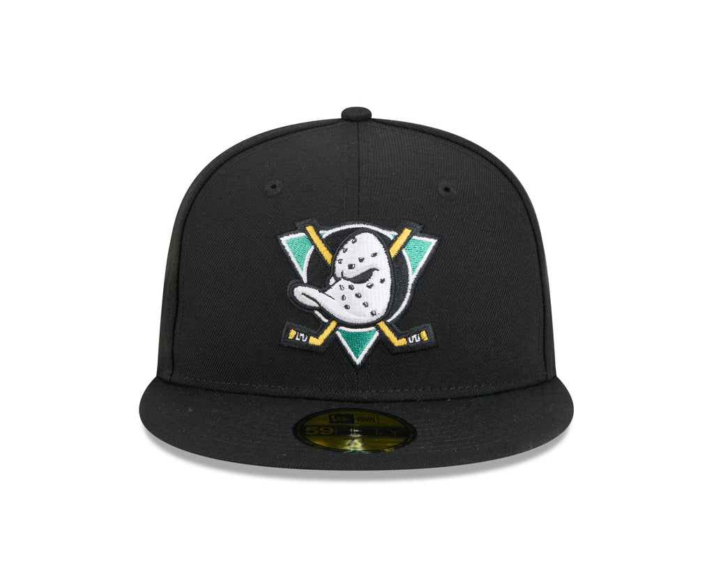 Anaheim Ducks NHL New Era Men's Black 59Fifty Core Fitted Hat