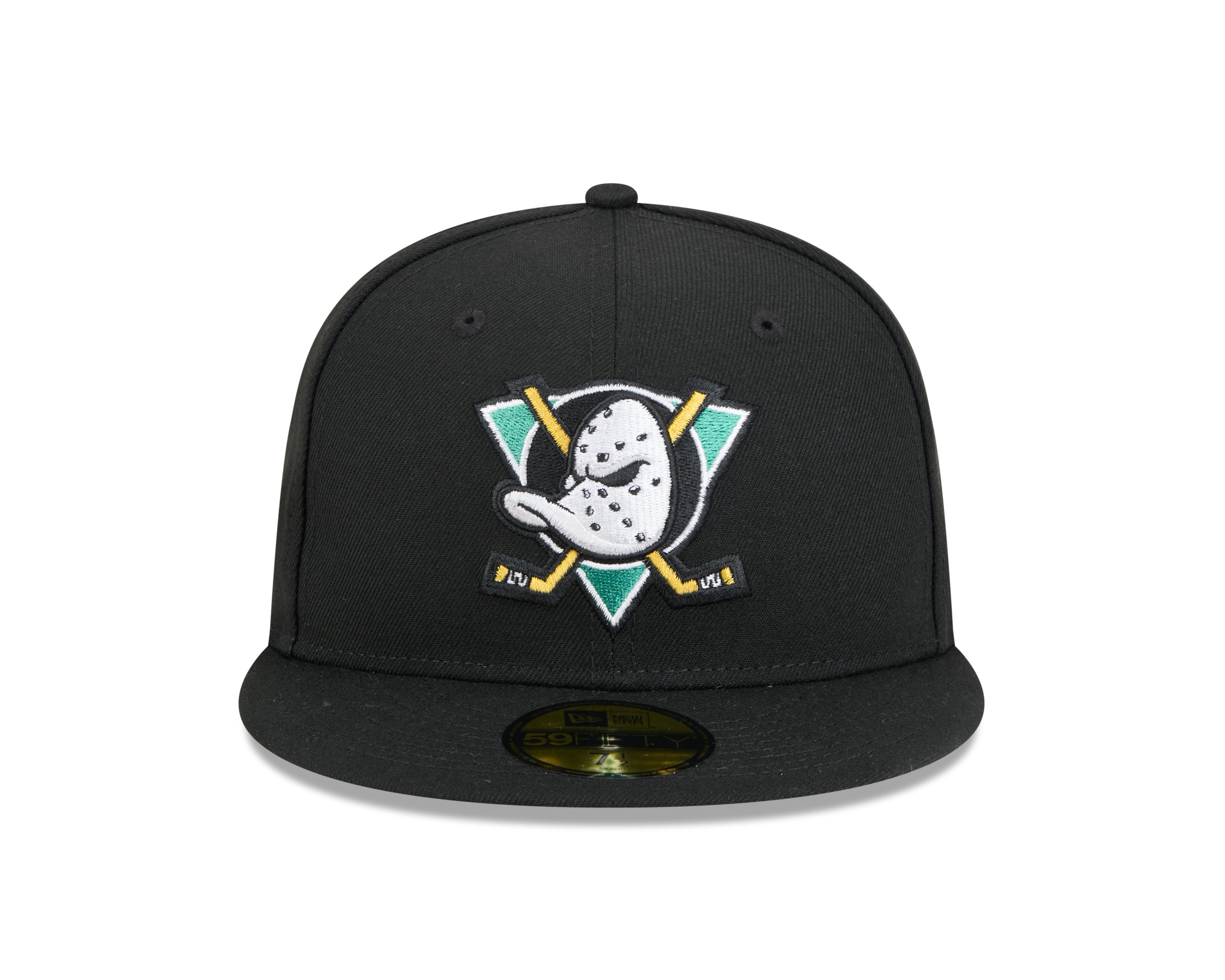 Anaheim Ducks NHL New Era Men's Black 59Fifty Core Fitted Hat