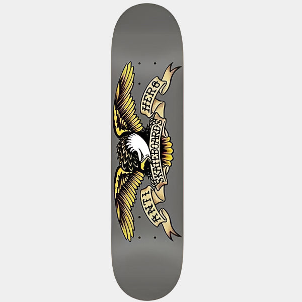 Anti Hero Classic Eagle Deck Larger 8.25" Grey