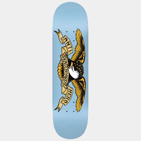 Anti Hero Classic Eagle Deck Larger 8.28" Light Blue