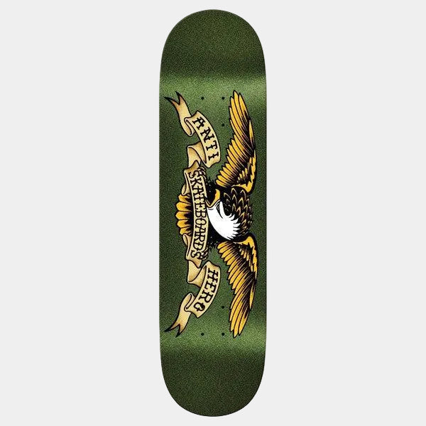 Anti Hero Easy Rider Classic Eagle Deck 8.38" Olive Glitter