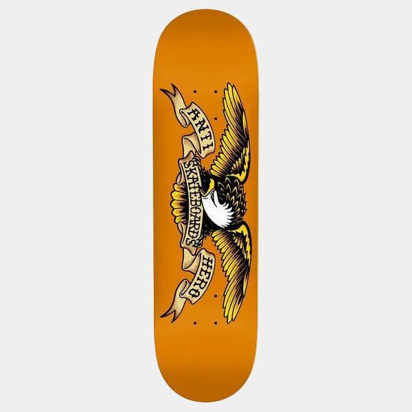 Anti Hero Skateboards Eagle DBX Basalt Deck 8.75" Orange