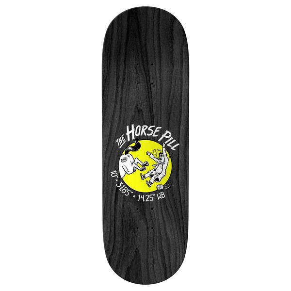 Anti Hero Skateboards Horse Pill Team Shaped Deck 10"