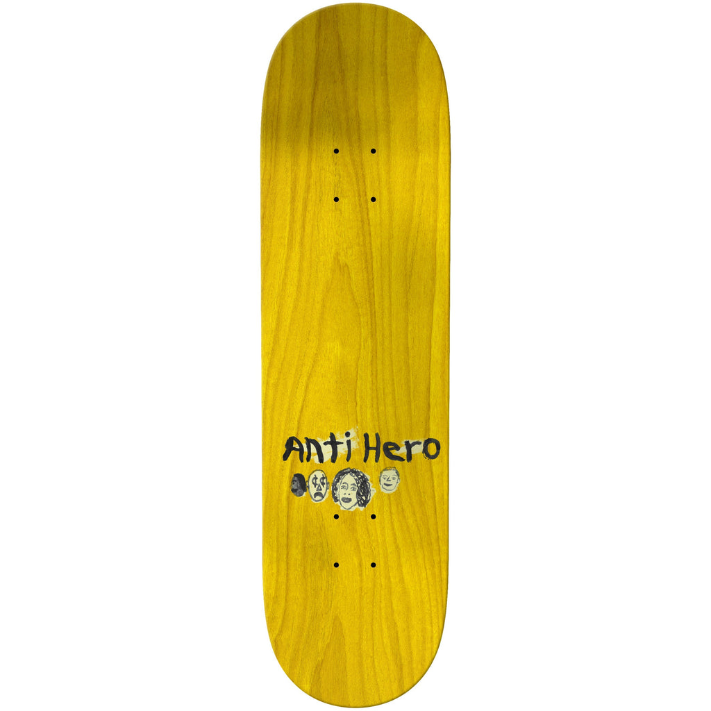 Anti Hero Skateboard Deck Daan Expressions Blue 8.28" x 31.7"
