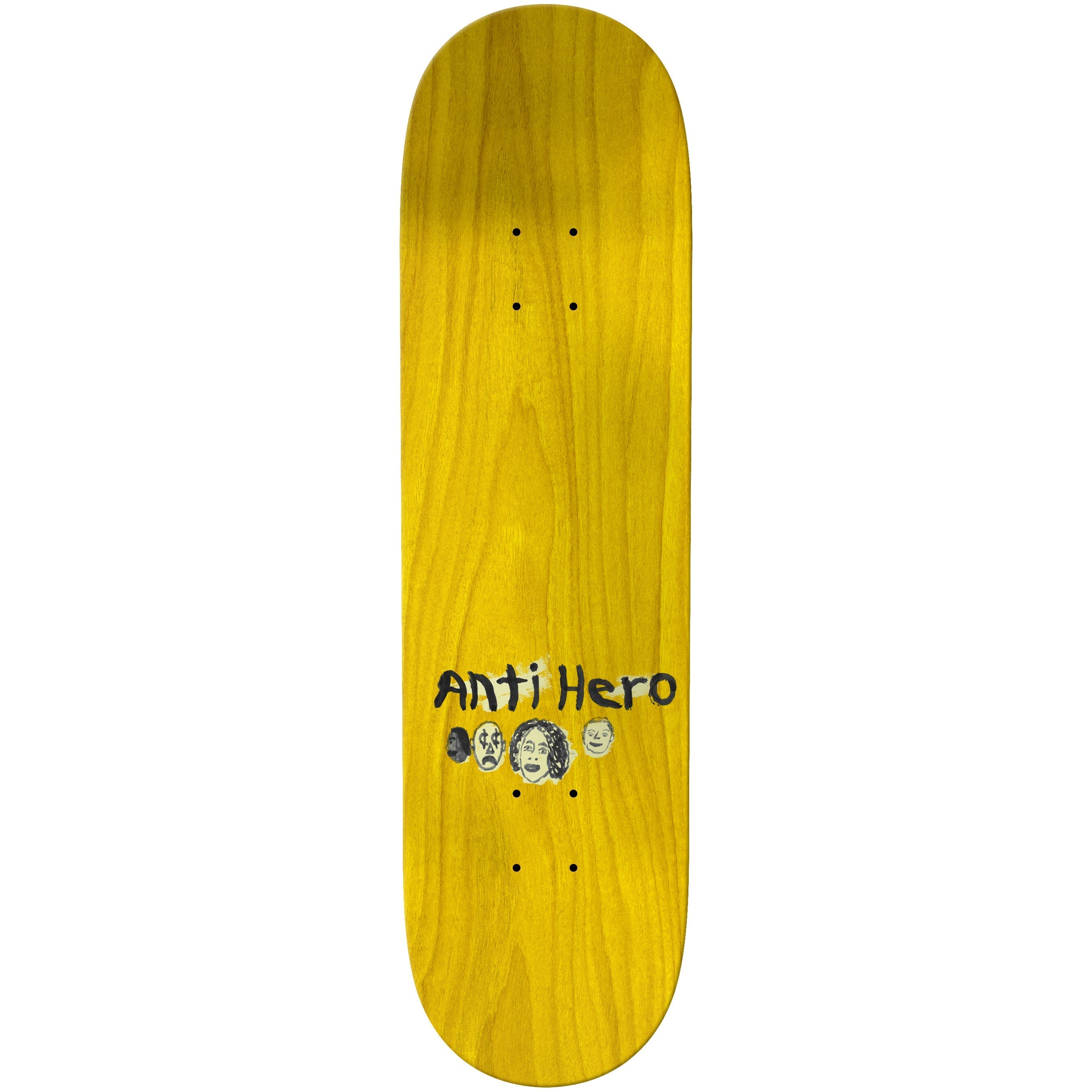 Anti Hero Skateboard Deck Daan Expressions Blue 8.28" x 31.7"