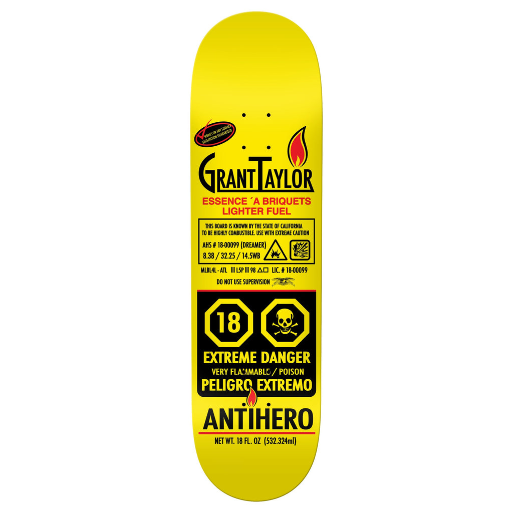 Anti Hero Skateboard Deck Taylor Fueld Up 8.38" x 32.25"