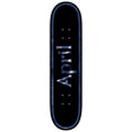 April Skateboard Deck Twin Og Logo Fractured 8.25" x 31.93"