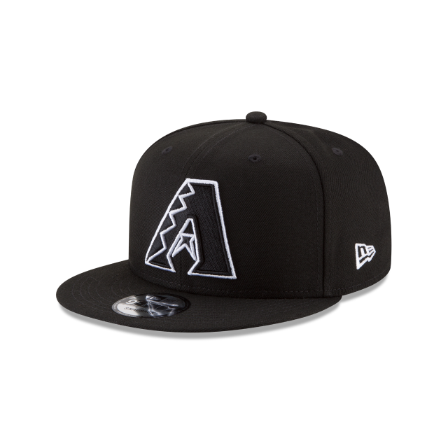Arizona Diamondbacks MLB New Era Men's Black White 9Fifty Basic Snapback