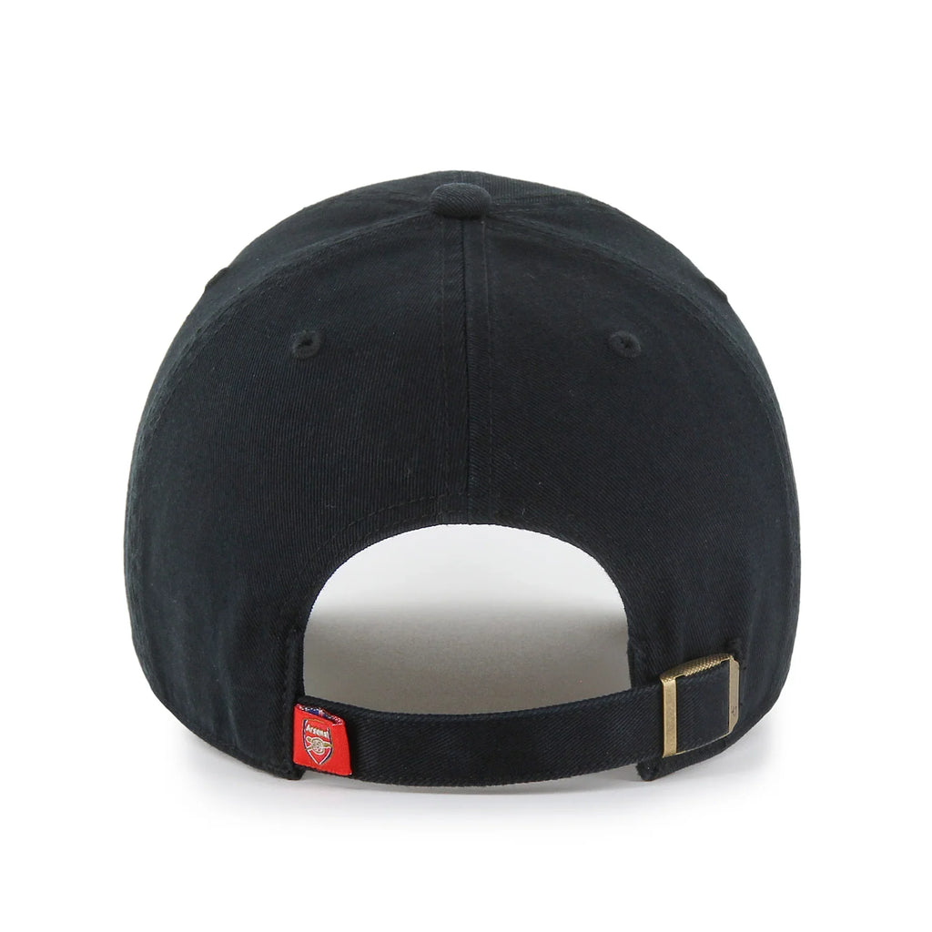 Arsenal FC EPL 47 Brand Men's Black Clean up Alternate Adjustable Hat