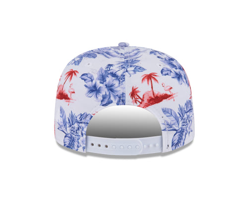 Atlanta Braves MLB New Era Men's White Cord Golfer Printed Snapback