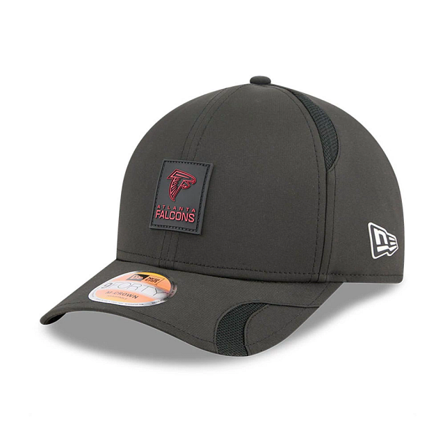 Atlanta Falcons NFL New Era Men's Charcoal 9Forty 2025 Sideline M-Crown Snapback