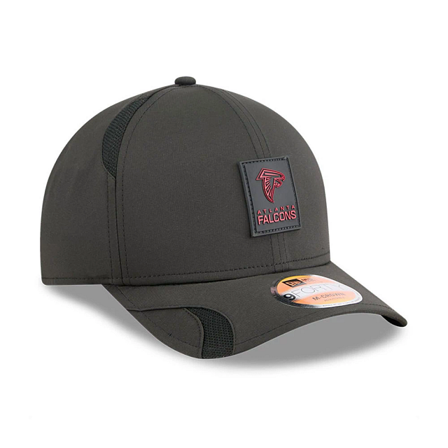 Atlanta Falcons NFL New Era Men's Charcoal 9Forty 2025 Sideline M-Crown Snapback