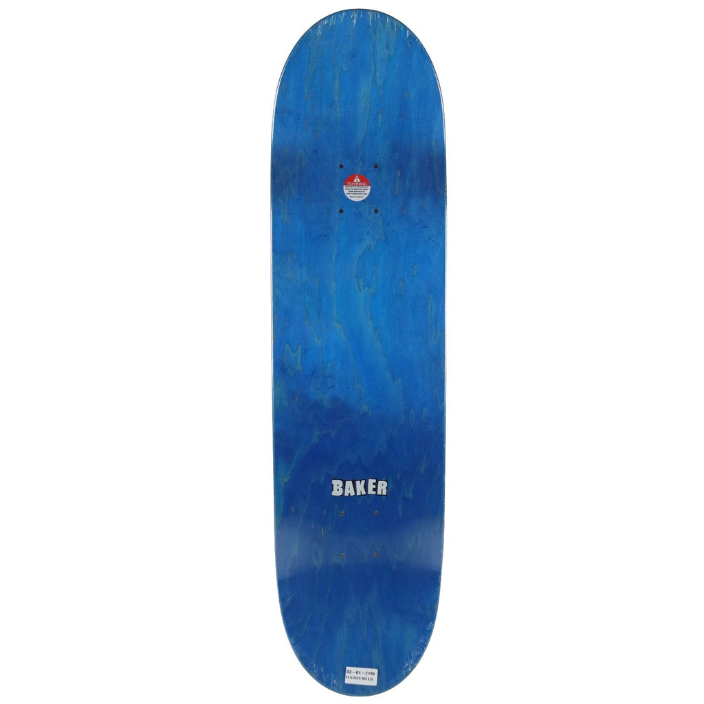 Baker Skateboard Deck Elissa Steamer Web Blue 8.25" x 31.875"