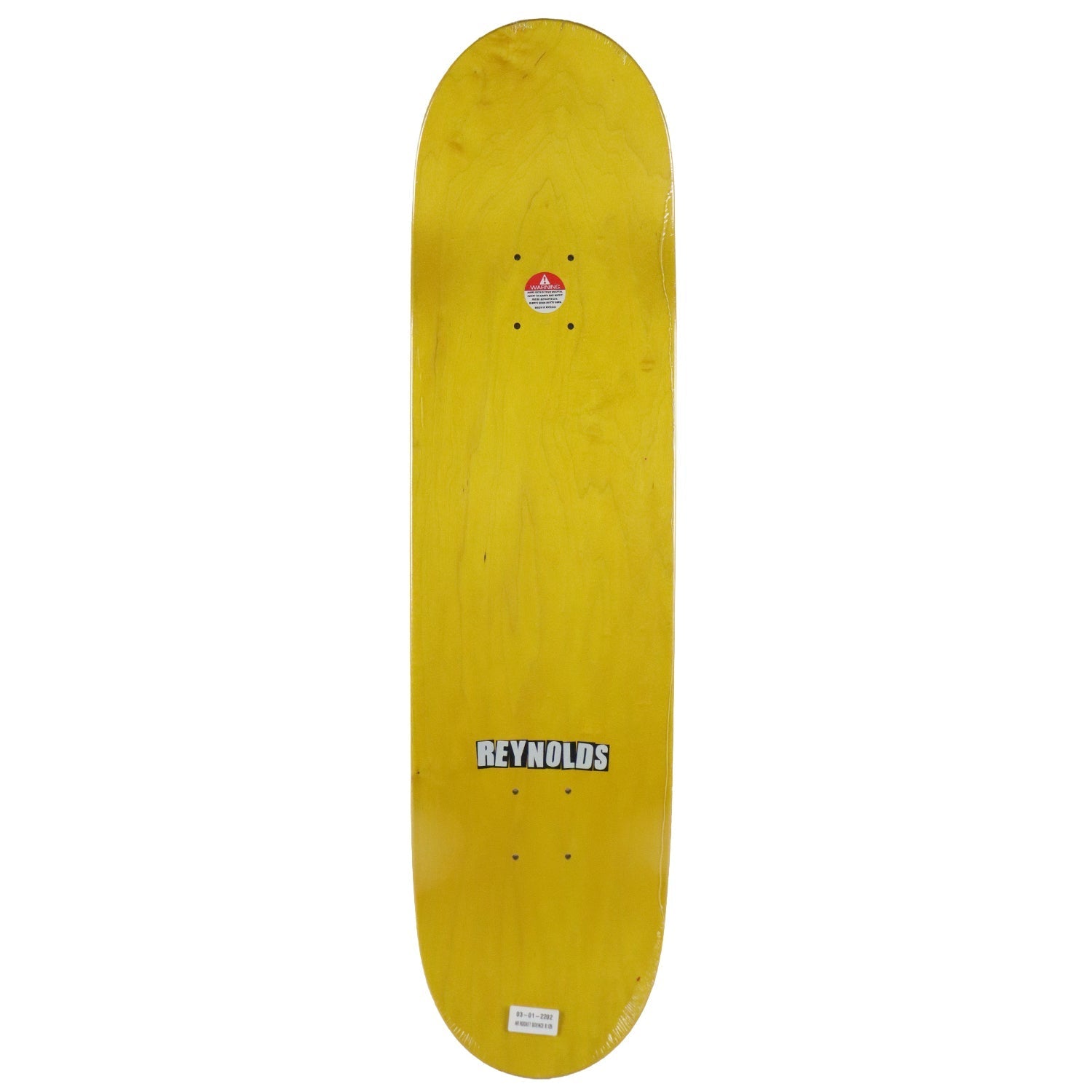 Baker Skateboard Deck Andrew Reynolds Rocket Science Natural 8.125" x 31.875"