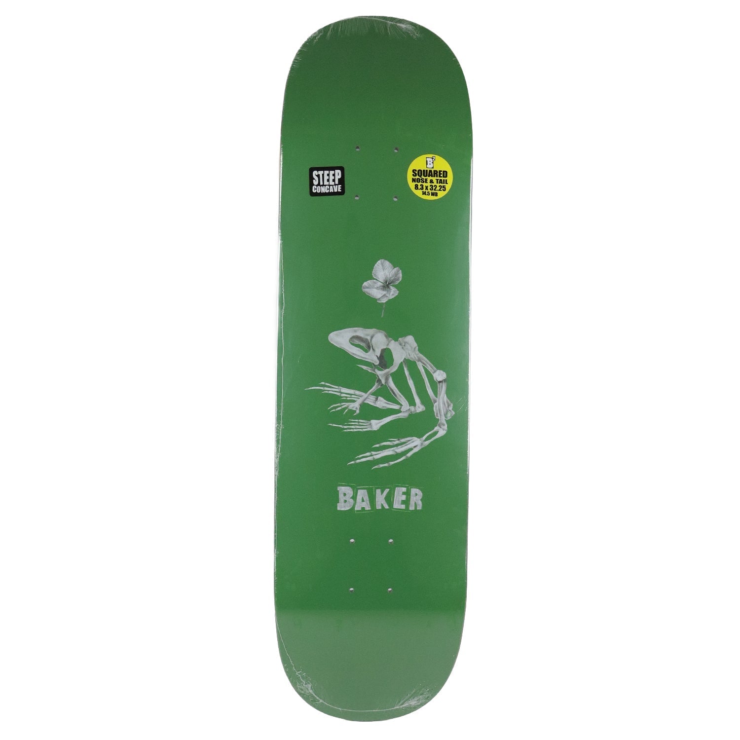 Baker Skateboard Deck Casper Brooker Swamped B2 Green 8.38" x 32"
