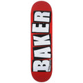 Baker Deck Brand Logo White 8.5"