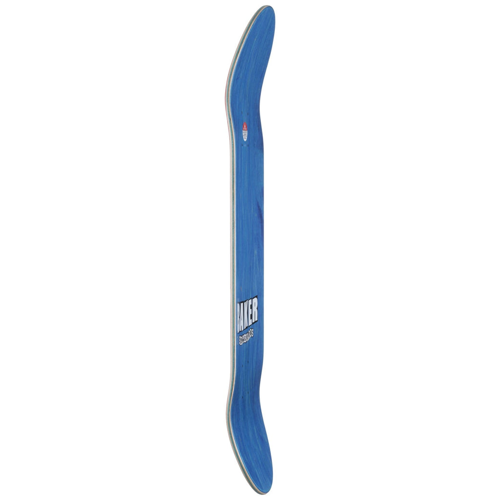 Baker Deck Brand Logo White 8.5"