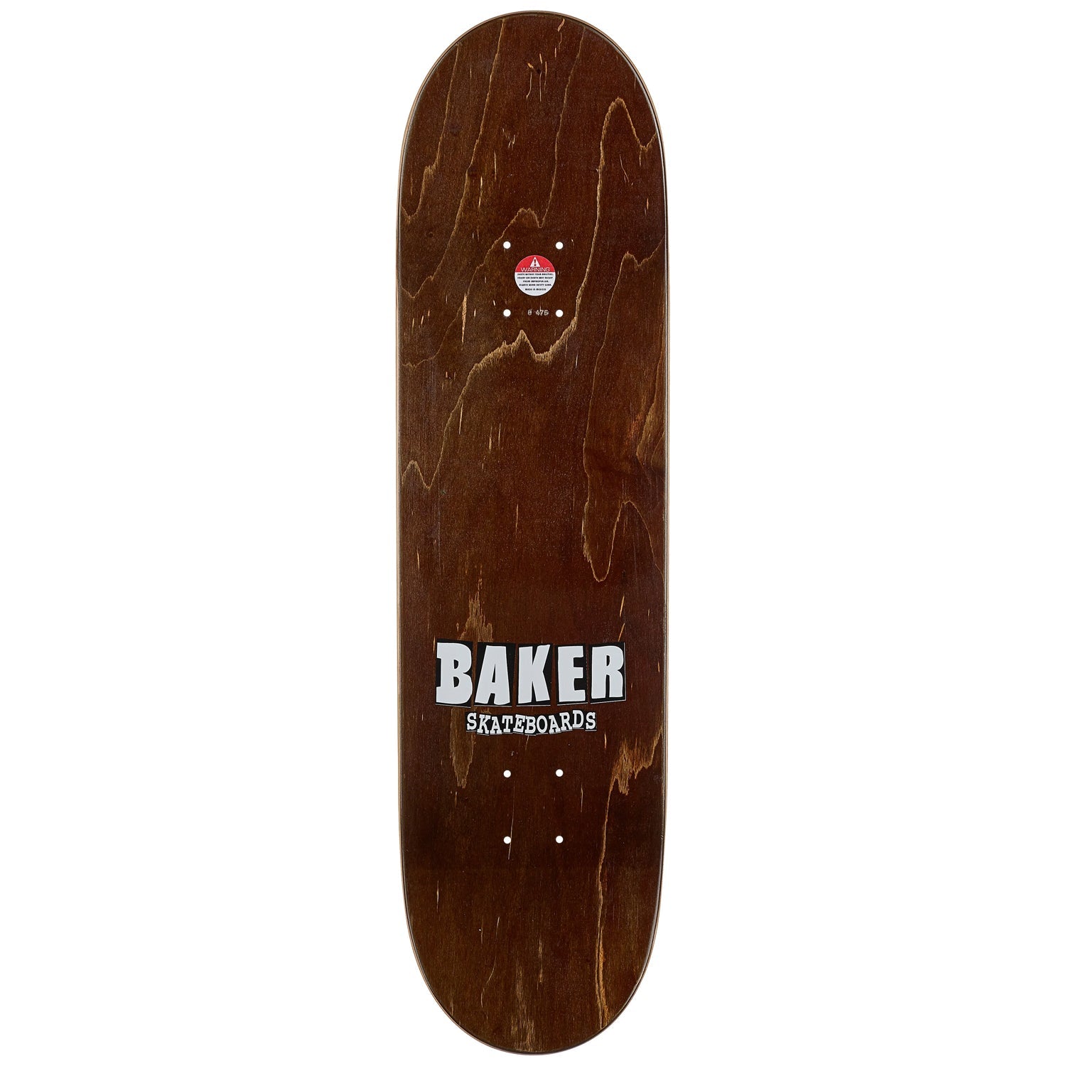 Baker Deck Brand Logo Red/Black 8.47"