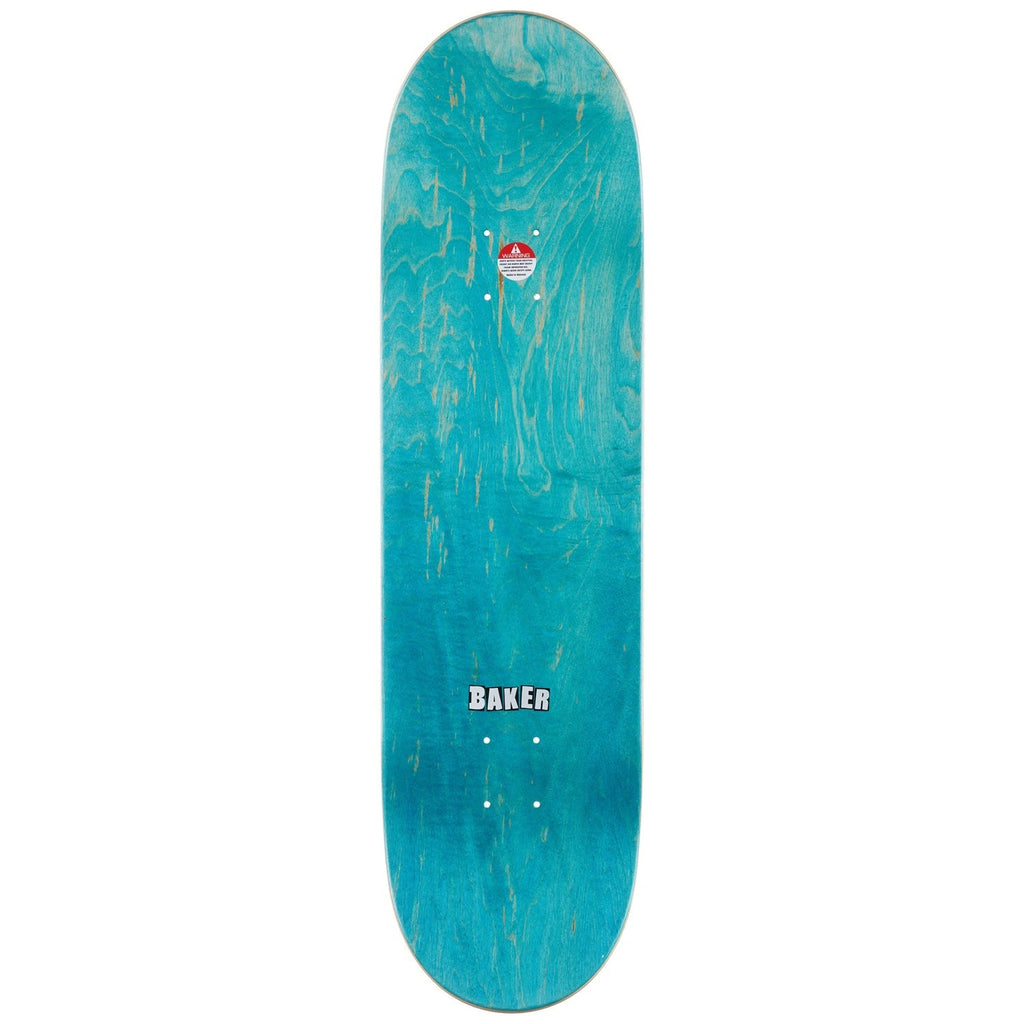 Baker Deck Brand Logo Red/White 8.625" x 32"