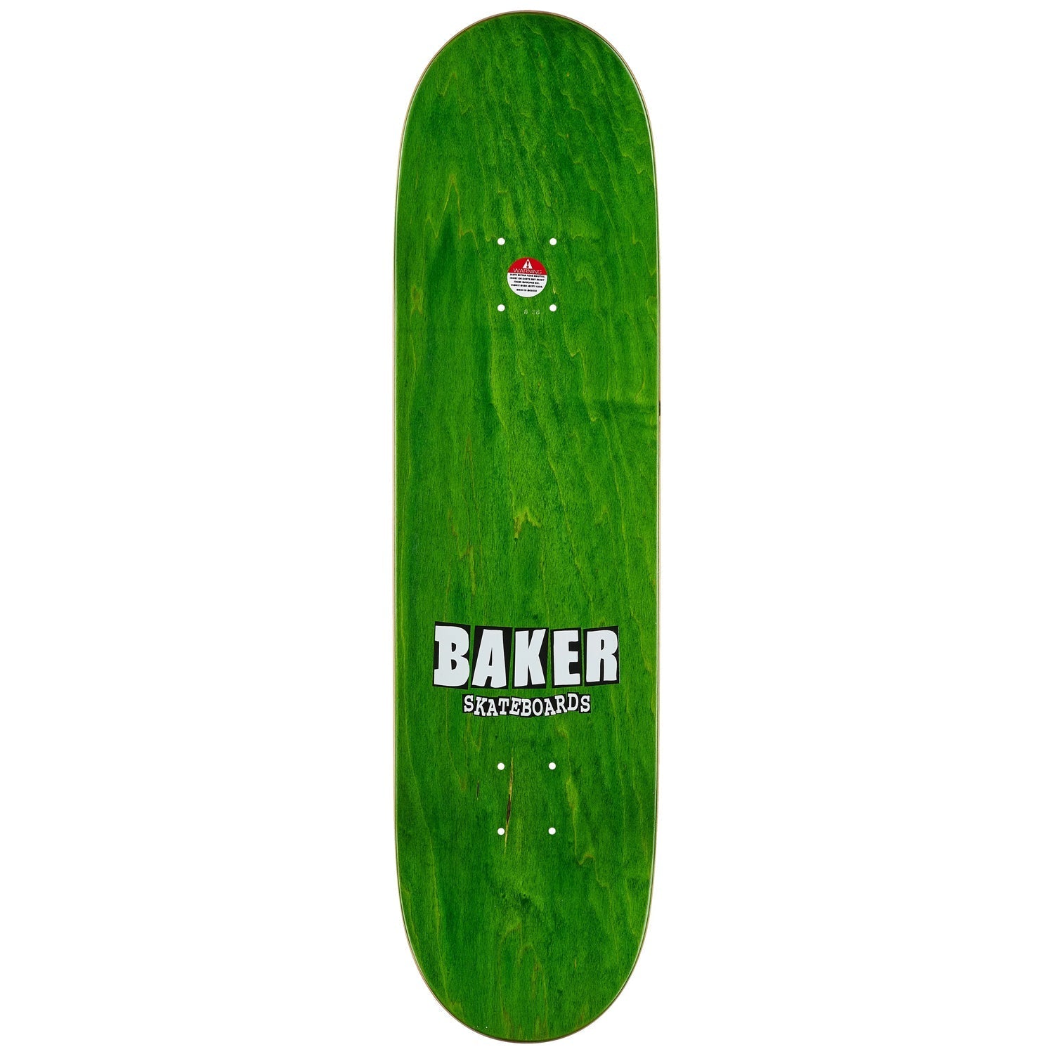 Baker Deck Brand Logo Red/Black 8.3875"
