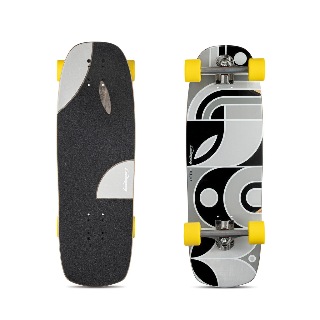 Loaded Ballona Orca Longboard Complete - Fat Free 86a Yellow
