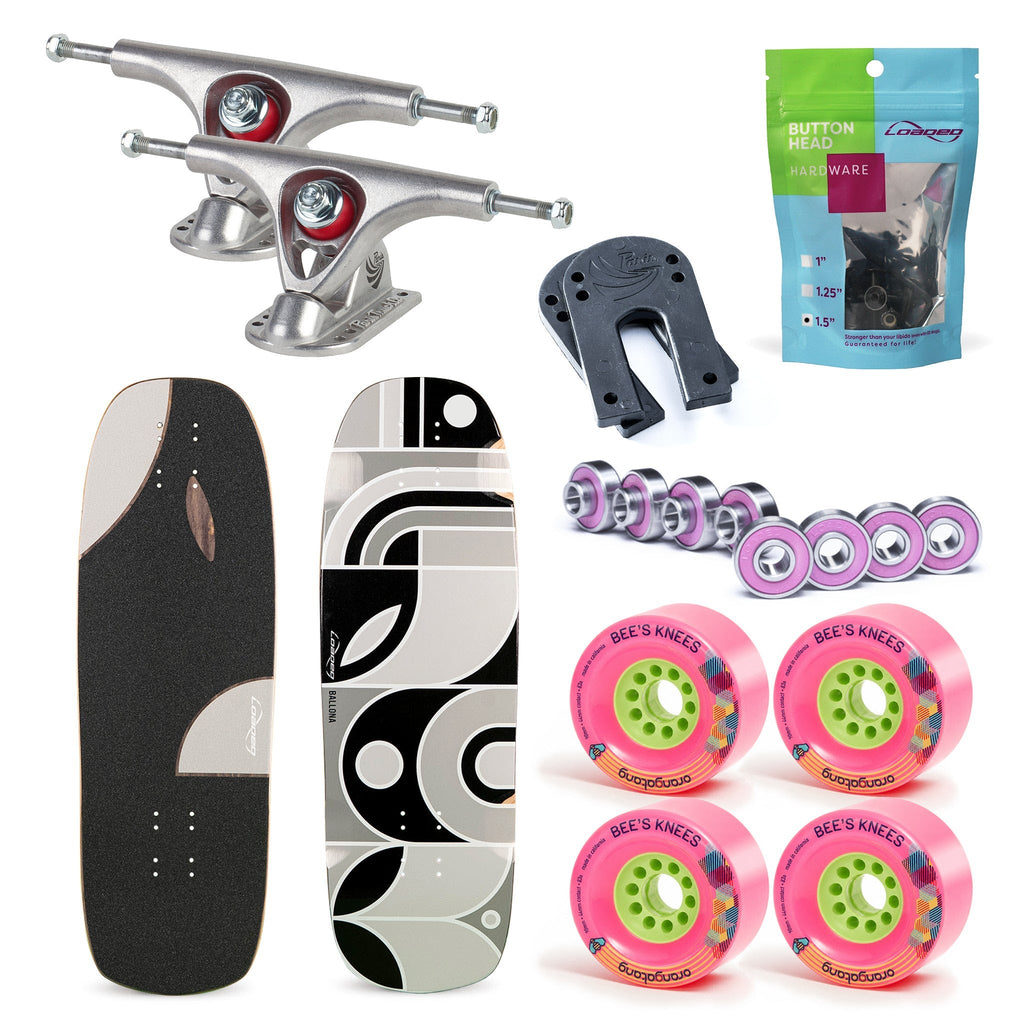 Loaded Ballona Orca Longboard Complete - Rumble Bee